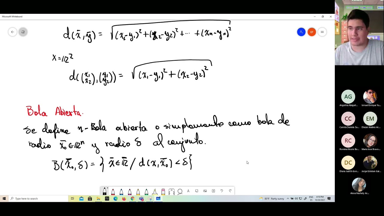 Ayudantía 6: Nociones Topológicas