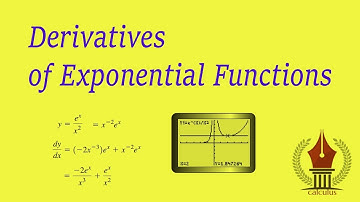 DERIVATIVES OF EXPONENTIAL FUNCTIONS