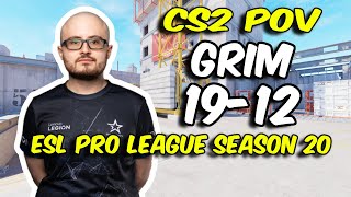 CS2 POV | Complexity Grim (19/12) vs MOUZ (Vertigo) @ ESL Pro League Season 20