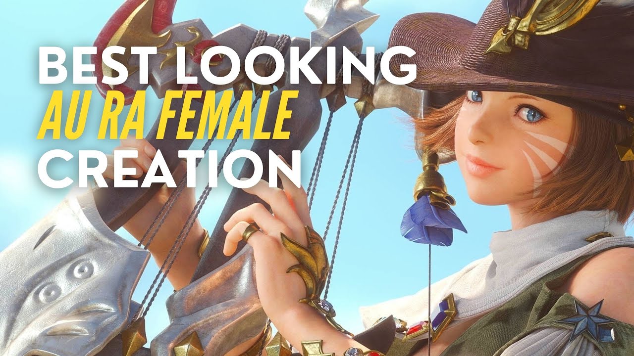 Ffxiv Most Attractive Au Ra Female Character Creation Final Fantasy 