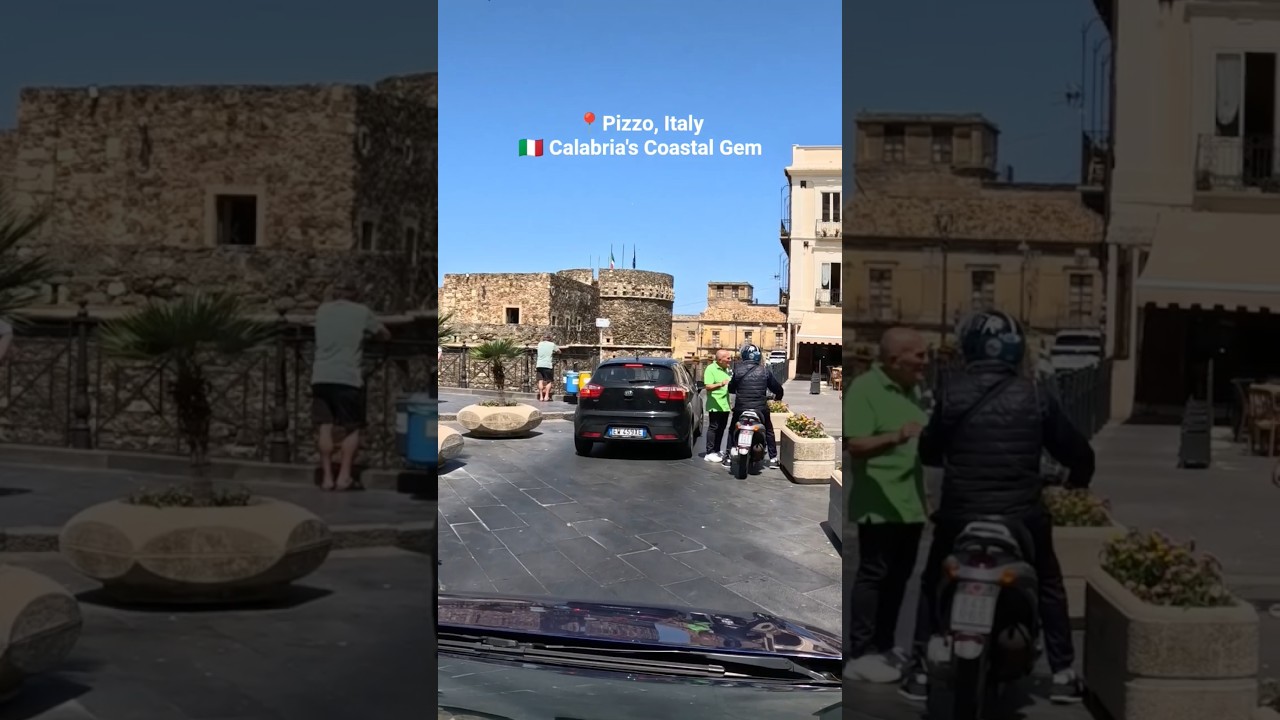 🇮🇹 Pizzo Vibes on the Road | Italy in 4K