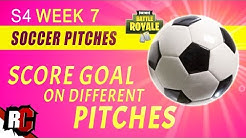 Fortnite Battle Royale All 7 Football Soccer Pitch Locations - score goals on different pitches locations week 7 challenges fortnite finding soccer goals duration 1 19