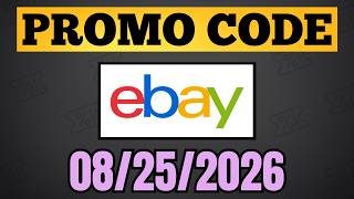 (PROMO CODE) eBay Coupon Code August 2026 – eBay Discount Code Promo Code - 08/25/2026