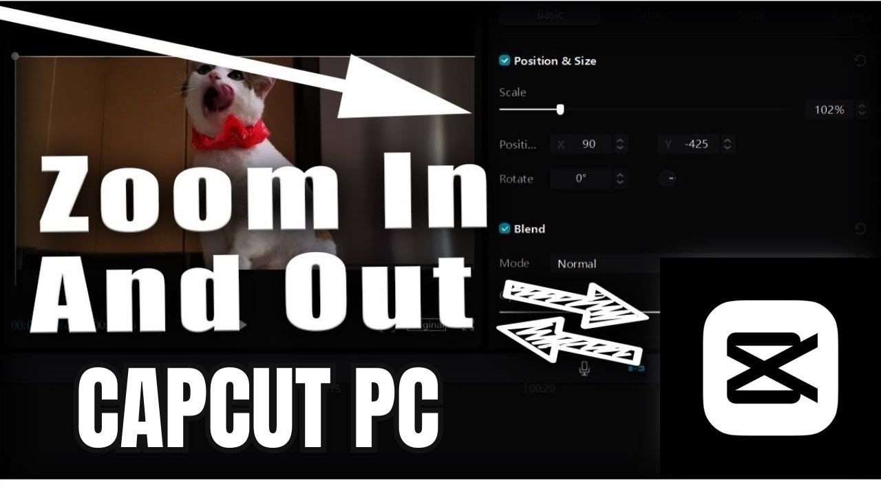 Capcut PC Tutorial: How To Zoom In And Out In Capcut PC (2024) - YouTube