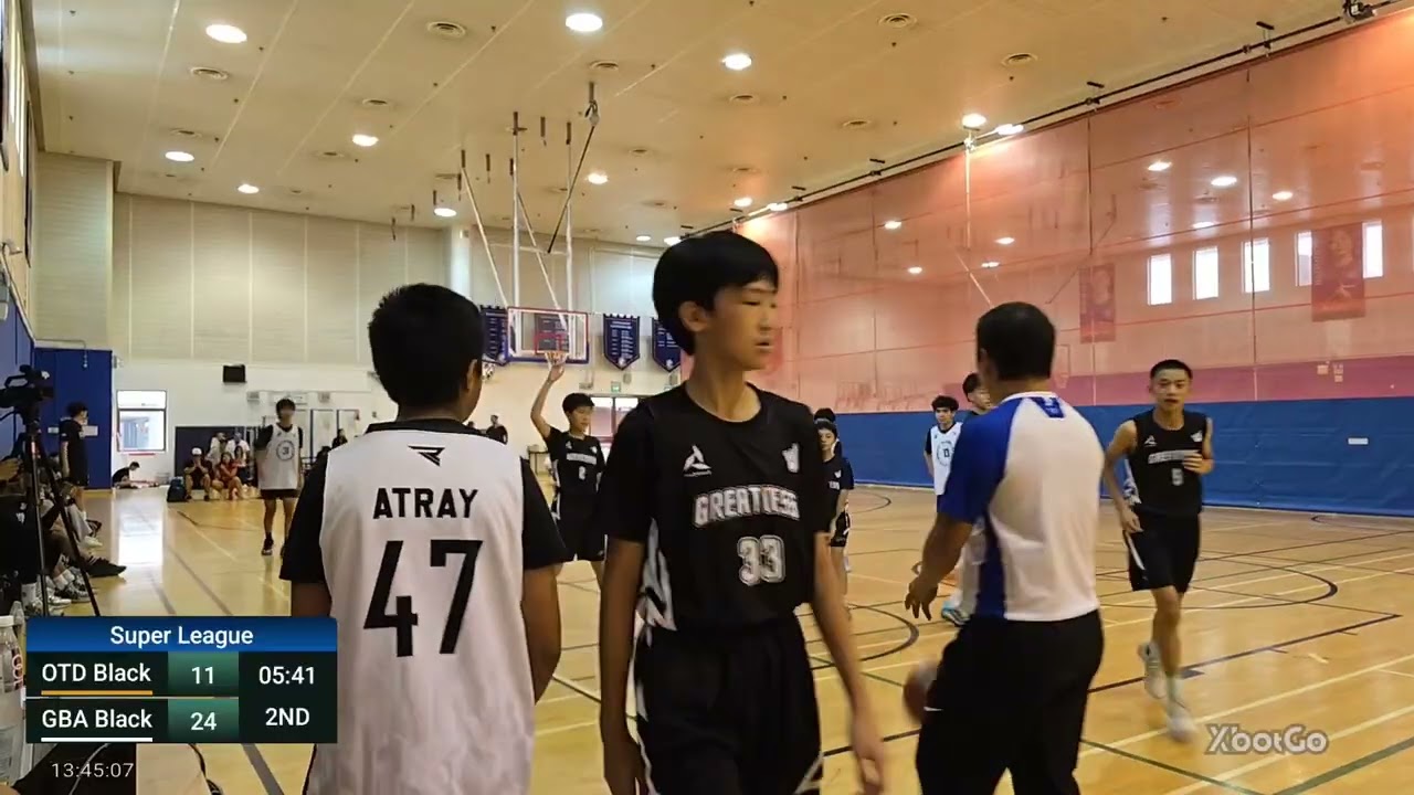 SBSL U14 (24 Aug 2025): OTD Black vs GBA Black_Q2