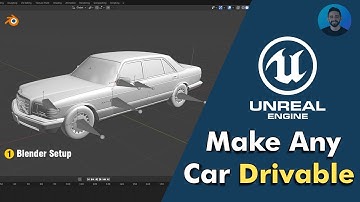 UE5 Rijdbare auto-tutorial – De auto voorbereiden in Blender (deel 1)