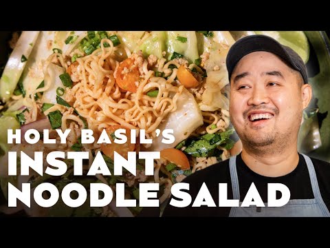 Easy to make Thai 'Mama' Noodle Salad With Lime and Fish Sauce Caramel | Chef That!