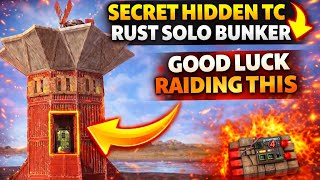 This Rust Solo Bunker Base Has a SECRET Hidden TC… Good Luck Raiding It