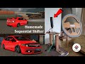 Homemade Sequential Gear shifter |Honda Civic car mod testing ETS2 - Cheap Gaming setup Tech at Home