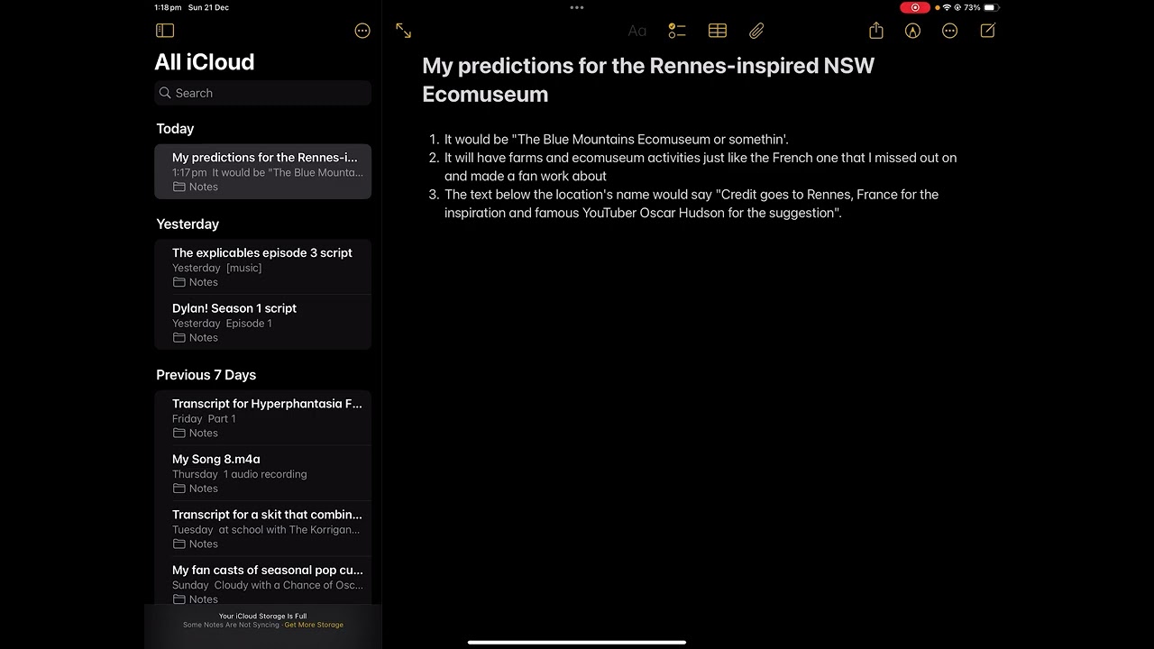 Мои прогнозы относительно Экомузея Нового Южного Уэльса, созданного по образцу Ренна.