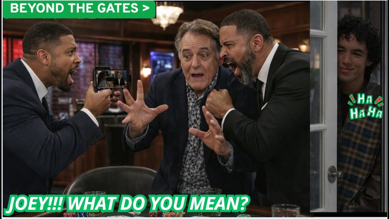 Bill and Martin are enraged when they discover Joey's wicked scheme - Beyond the gates spoilers