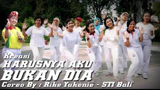 Download Lagu Kreasi Harusnya Aku Bukan Dia | Mix Dj Opus |Coreo Rike Yukenie - STI Bali. MP3