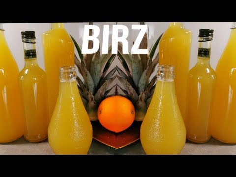 Birz   ብርዝ በብርትኳን እና አናናስ  Ethiopian hony wein Äthiopische Honigwein