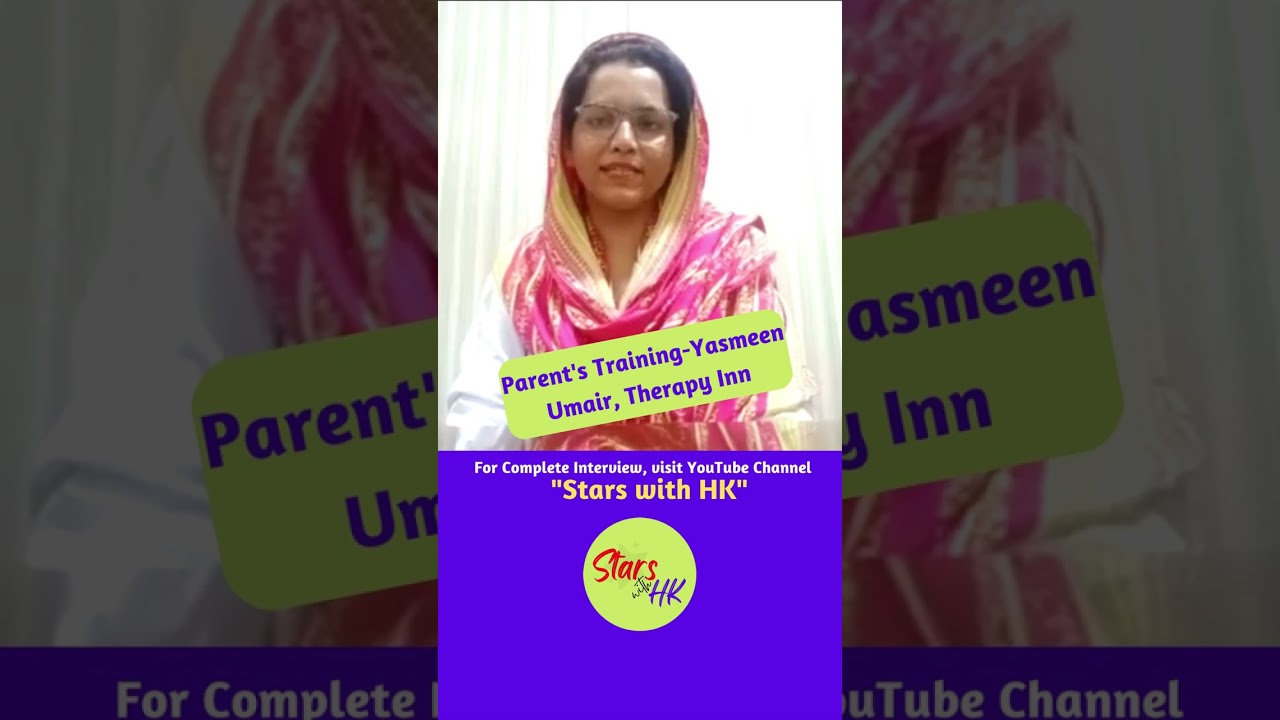 Parent's Training At Therapy Inn 