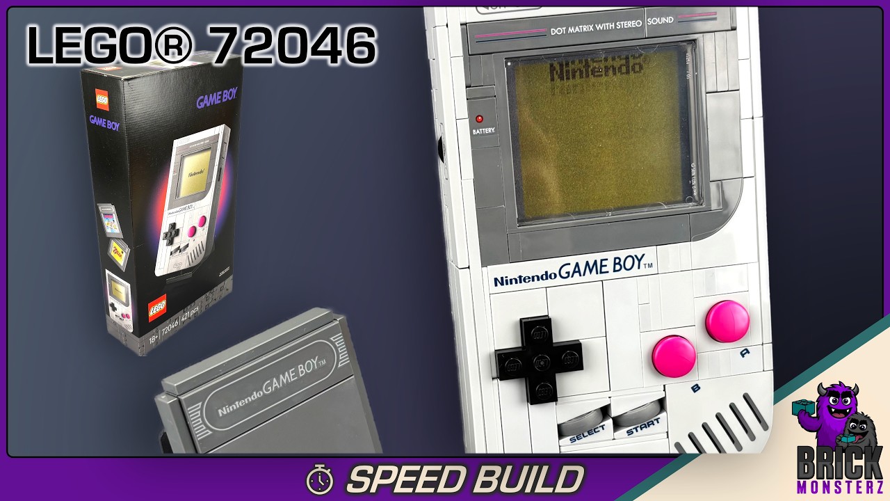 LEGO® Gaming 72046 Game Boy Speed Build