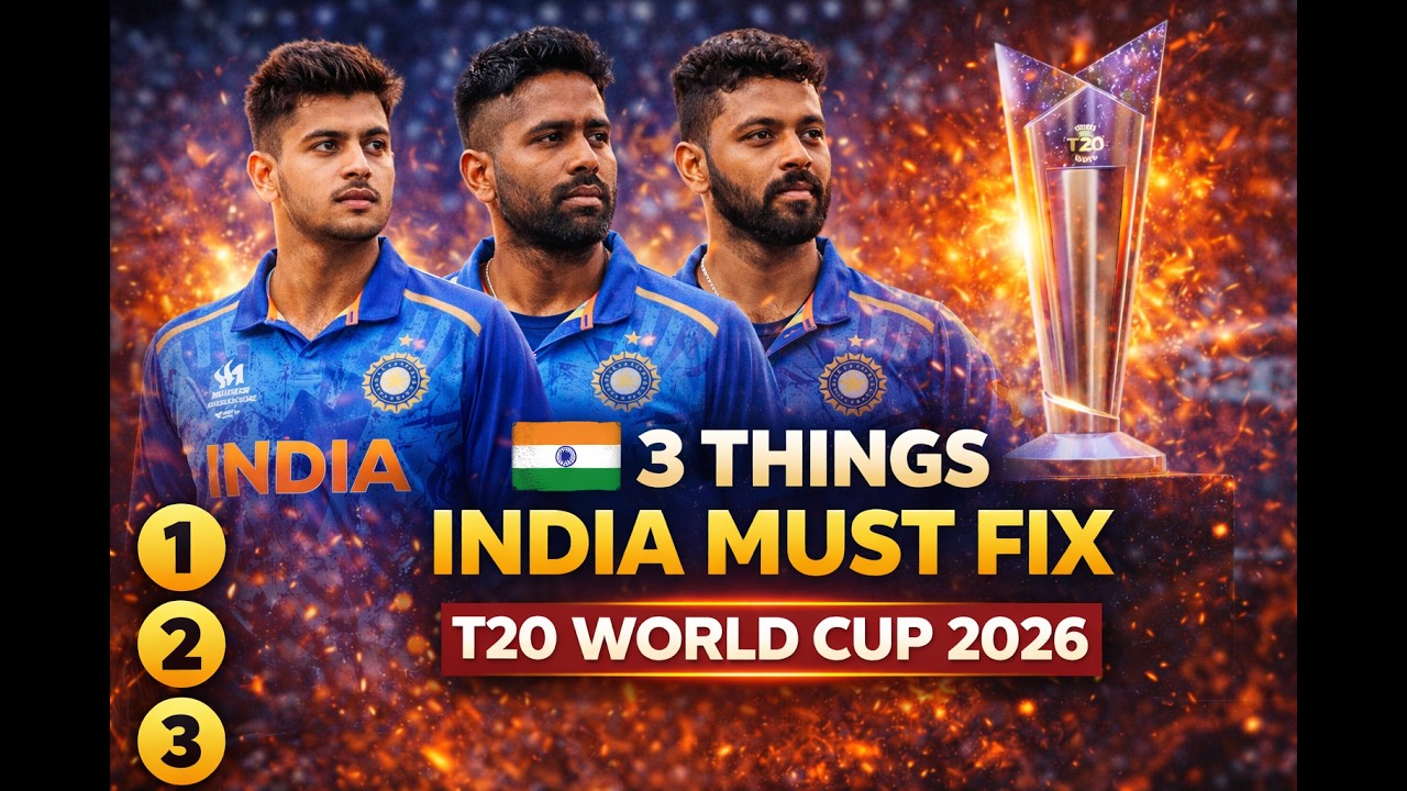 Can These 3 Changes Win India the T20 Cricket World Cup? The 2026 Winning Strategy Revealed!