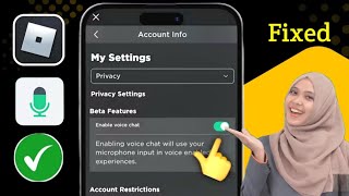 How To Roblox Voice Chat Tutorial Without Id Mobile Ipad