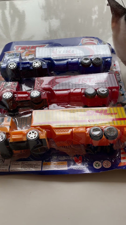 mobil truk kontainer siap di unboxing #truk #mobilmobilan #mainan