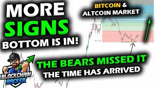BOTTOM SIGNS EVERYWHERE as Bitcoin Price Chart and Altcoin Market Wave Bye as Bears GOT LEFT BEHIND