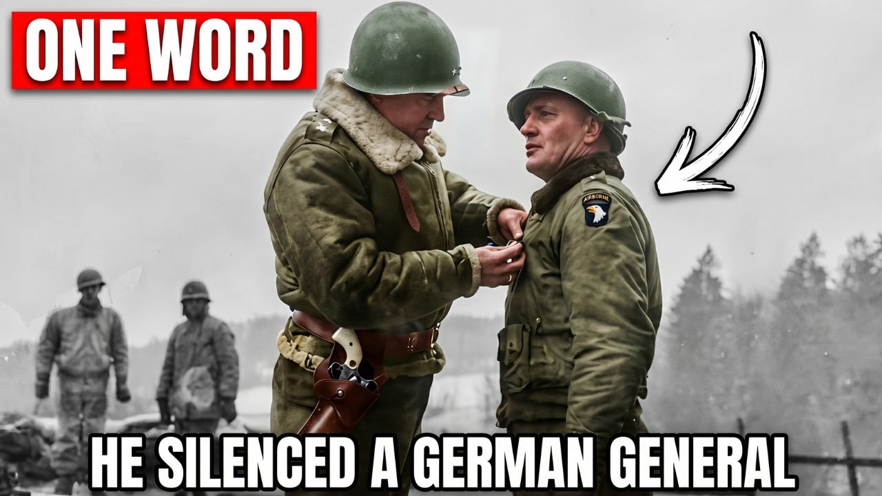 Wie McAuliffe einen deutschen General mit nur einem Wort zum Schweigen brachte.