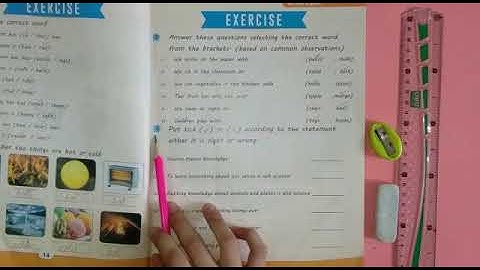 PVI SCIENCE LESSON # 23 (PART # 2) (CHP # 1 EXERCISE QUESTION 4) Dated: 11/6/2020