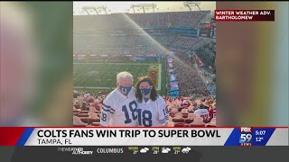 Colts fans win trip to Super Bowl