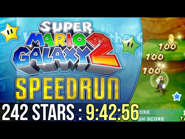 New Super Mario Galaxy 2 World Speedrunning Record Set at AGDQ