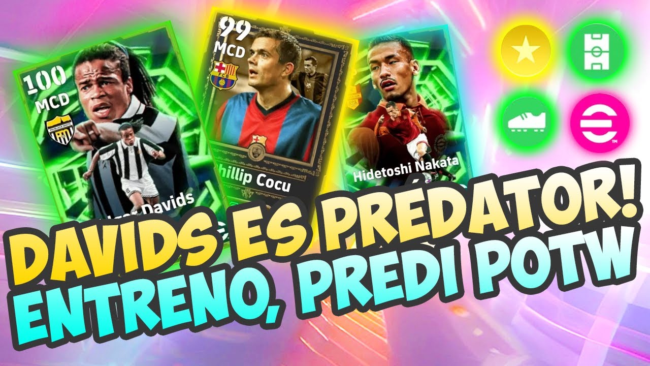 ⭐ DAVIDS MODO PREDATOR, ENTRENAMIENTO Y PREDICCIÓN POTW | EFOOTBALL 2026 ⭐