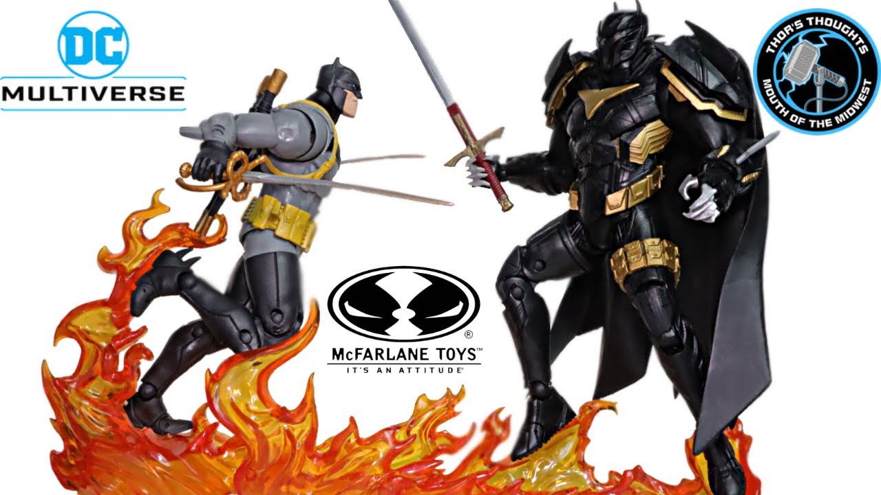 HCM] Mô Hình McFarlane DC Multiverse Batman Vs Azrael Batman Armor Batman Curse Of The White Knight 2 Pack I.1407838727