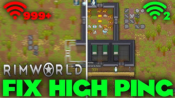 RimWorld how to fix High Ping or network connection lost - Full Guide