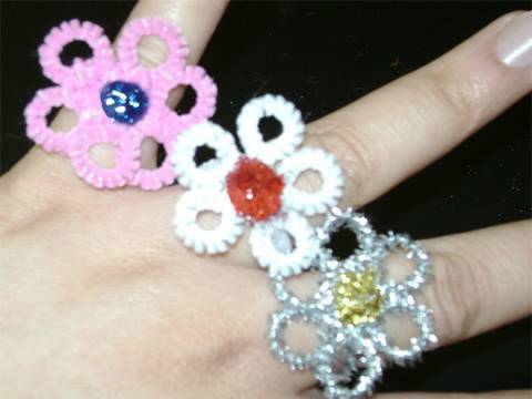 Pipe Cleaner Flower Ring Craft for Kids - LinkedGo Vinyl