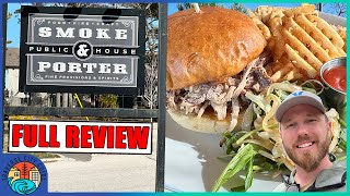 Experimentando o SMOKE PORTER Public House em Traverse City Critica completa e O