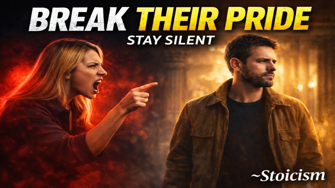 Хотите сломить их гордость, ничего не говоря? Сделайте это! ~Стоицизм