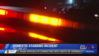 2 hospitalized following stabbing in Salt Lake City