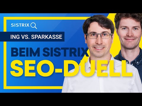 SISTRIX SEO-Duell: ING vs. Sparkasse