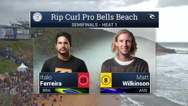 2016 Rip Curl Pro Bells Beach: Semifinal 1 Video