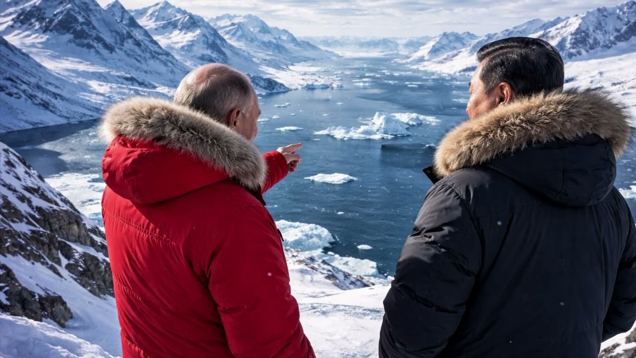 Putin og Xi Jinping temu 