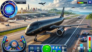 Flight Airplane City Pilot Simulator - Plane Boeing Emergency Landing - Android Game play screenshot 1