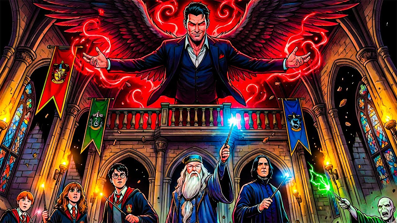 What If Lucifer Morningstar Arrived In Hogwarts (Harry Potter)?