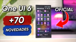 Samsung ONE UI 6 OFICIAL en S23 Ultra ¡70+ NOVEDADES!
