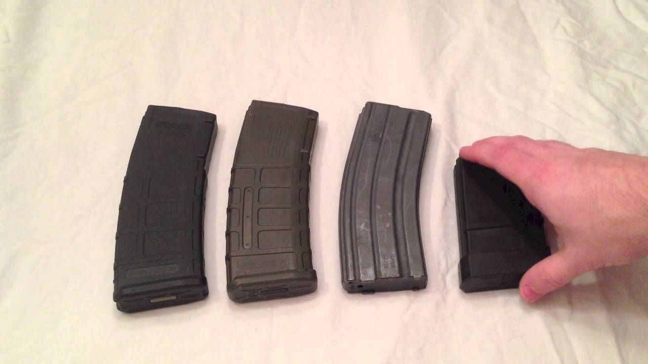 AR 15 Magazine Types YouTube