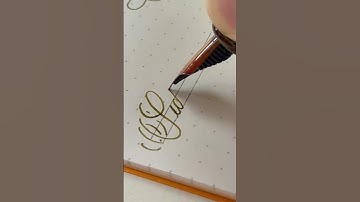Siddhi - name handwriting with fountain pen #calligraphy #art #lettering #satisfying #signature