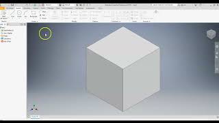 Making a linking cube in in Inventor Part 1