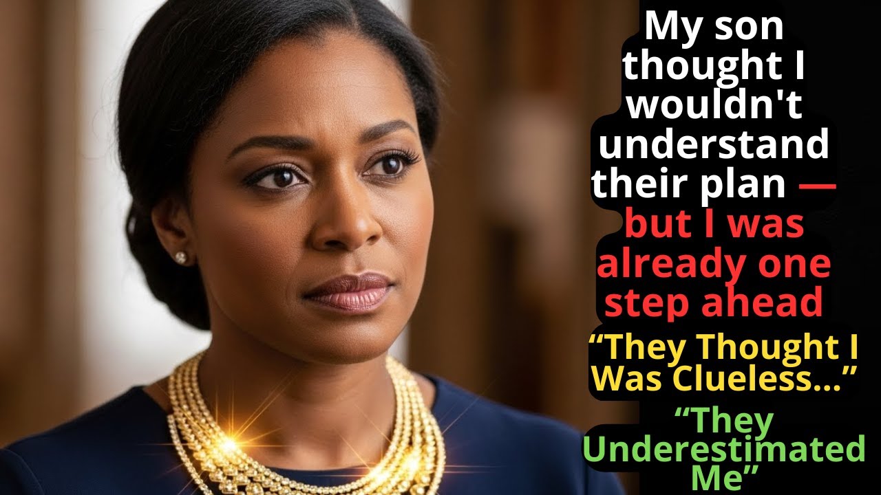 My son thought I wouldn’t understand their plan — but I was already one step ahead.
