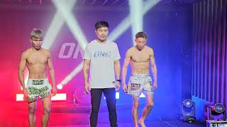 โจ๊กเกอร์ แป๊ะสายสี่ เผชิญหน้า Ryota Koshimizu มวยไทย 137 ป. ก่อนบู๊ ONE Lumpinee 55 ,15 มี.ค.67