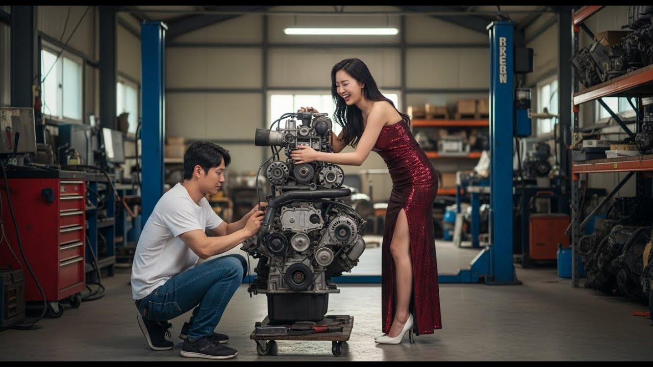 VIP 여성이 실습생 정비사를 조롱했다…“이 페라리를 완벽히 고치면 10개월치 월급을 주지.” 하지만 30분 후 그녀는 후회했다