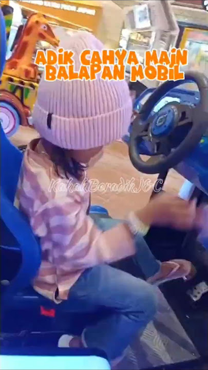 Adik Cahya Main Balapan Mobil #videos #viralvideo #shortsvideo