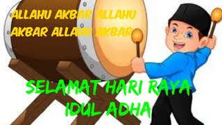 Suara takbir dan bedug yang sangat merdu