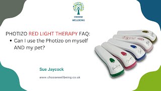 Can I Use My Photizo Red Light Therapy Device On Myself And My Pet?