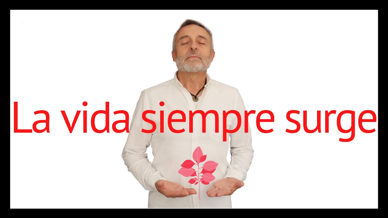 LA VIDA SIEMPRE SURGE - LA VIDA FLUYE CONTINUAMENTE - TOMÁS CONTELL (Canción)